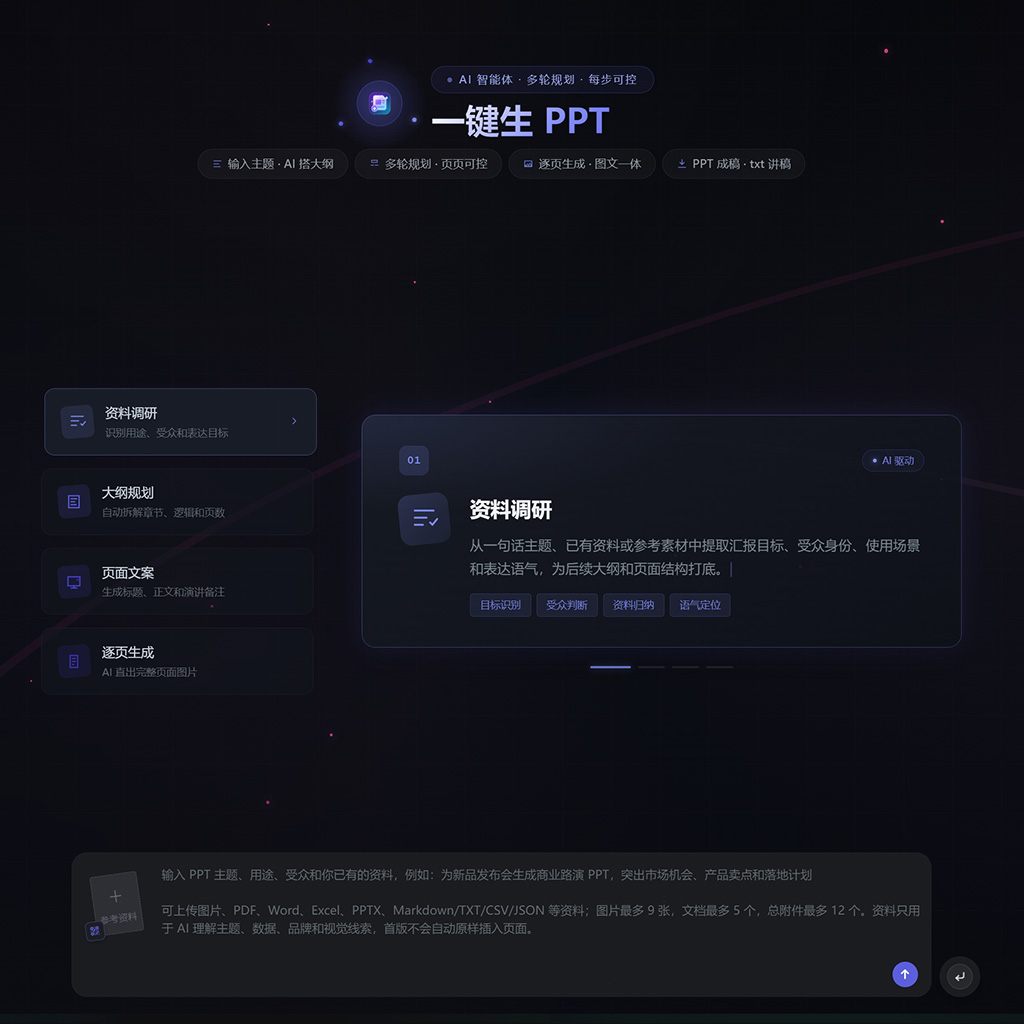 一键PPT方案展示